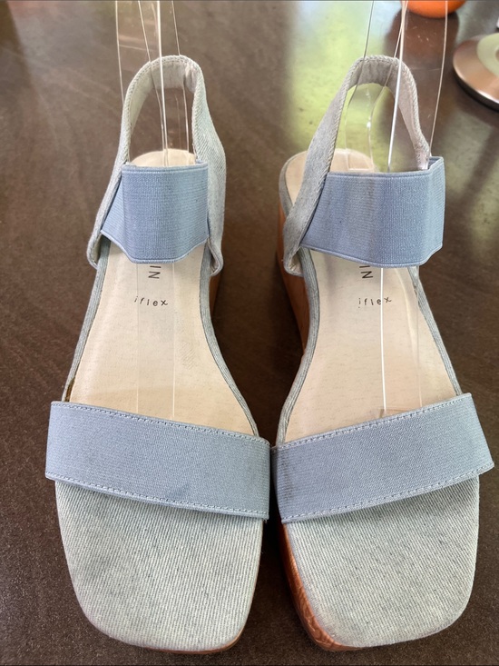 Anne Klein Shoes - Anne Klein sling back sandals, light blue